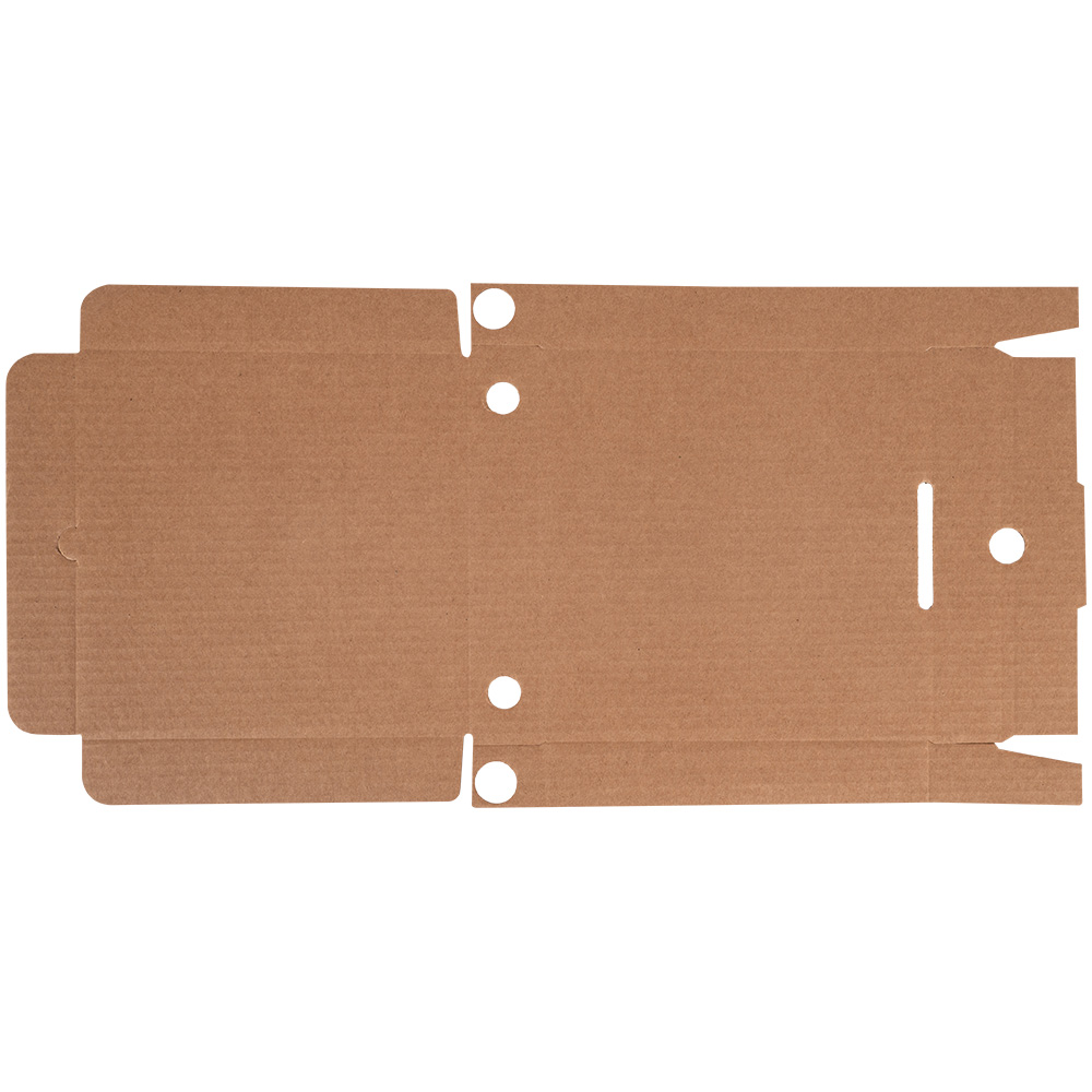 Коробка для пиццы, бурая, 210*210*35 мм Коробка для пиццы, бурая, 210*210*35 мм