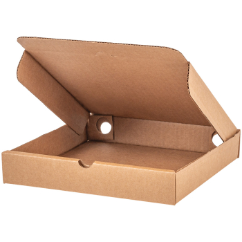 Коробка для пиццы, бурая, 210*210*35 мм Коробка для пиццы, бурая, 210*210*35 мм