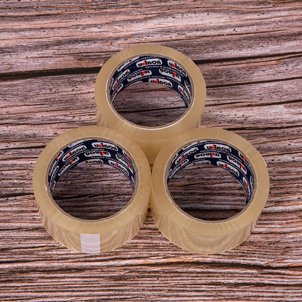 Клейкая лента прозрачная Unibob®, 48мм*66м*45мкм Клейкая лента прозрачная Unibob®, 48мм*66м*45мкм