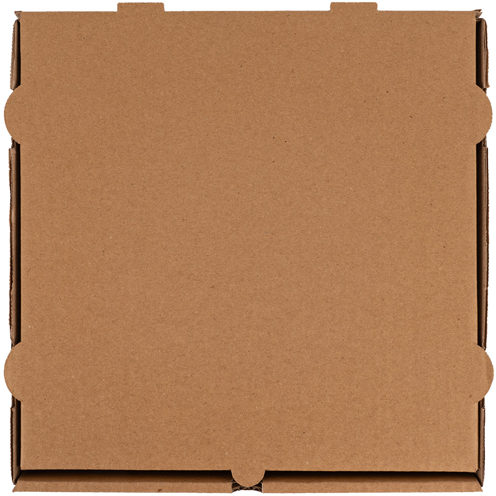 Коробка для пиццы, бурая, 280*280*40 мм Коробка для пиццы, бурая, 280*280*40 мм