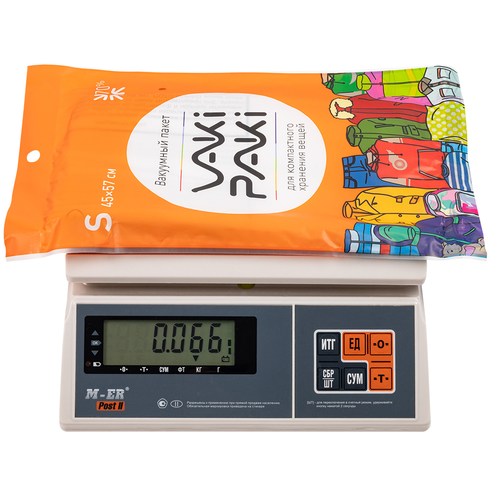 Вакуумный пакет S для вещей, 45*57 см Вакуумный пакет S для вещей, 45*57 см