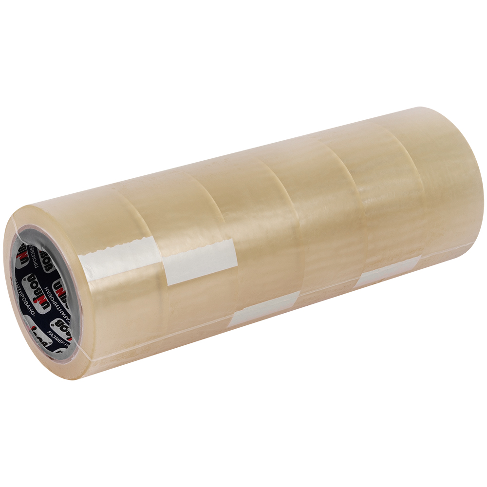 Клейкая лента прозрачная Unibob®, 48мм*66м*45мкм Клейкая лента прозрачная Unibob®, 48мм*66м*45мкм