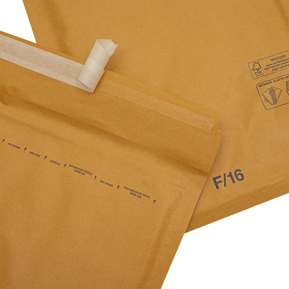 Бурый крафт пакет с прослойкой, 24*34 см, F-16-G (F/3) Бурый крафт пакет с прослойкой, 24*34 см, F-16-G (F/3)