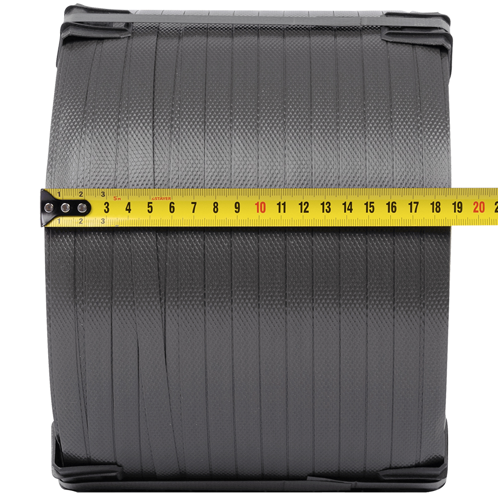 Стреппинг лента полипропиленовая (ПП), 12мм*0.5мм*500м, серая Стреппинг лента полипропиленовая (ПП), 12мм*0.5мм*500м, серая