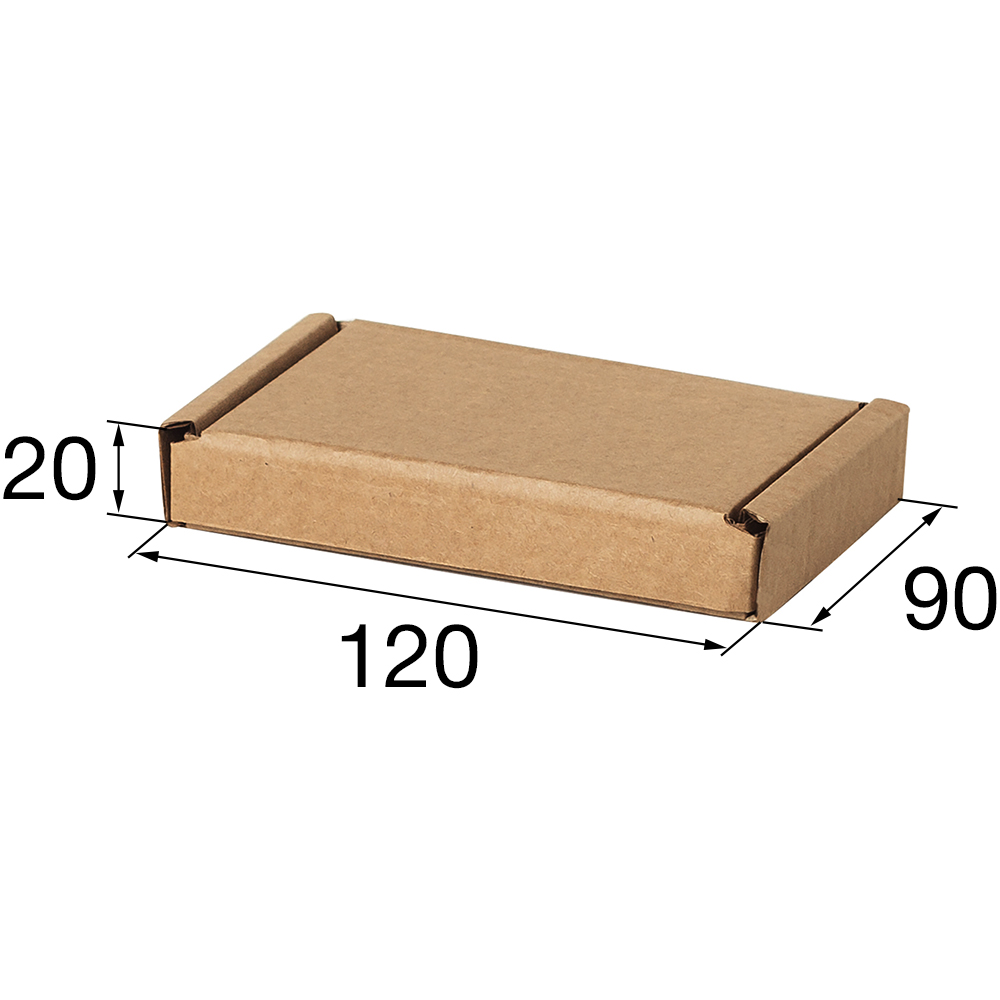 Самосборный короб №149, бурый, 120*90*20 мм, Т-22 В Самосборный короб №149, бурый, 120*90*20 мм, Т-22 В