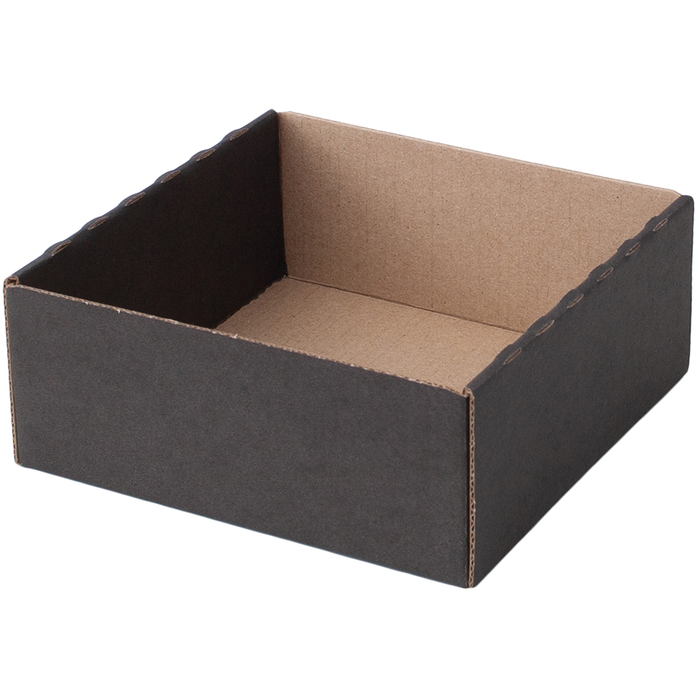 Коробка крышка-дно «Кубик», чёрная, 140*140*140 мм Коробка крышка-дно «Кубик», чёрная, 140*140*140 мм