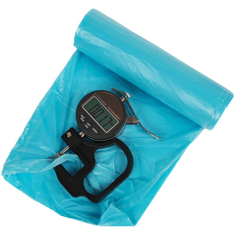 Мешки для мусора ПНД Komfi 120 литров, 70*100 см, голубые, 10 шт./рулон Мешки для мусора ПНД Komfi 120 литров, 70*100 см, голубые, 10 шт./рулон