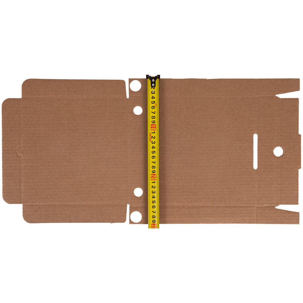 Коробка для пиццы, бурая, 210*210*35 мм Коробка для пиццы, бурая, 210*210*35 мм