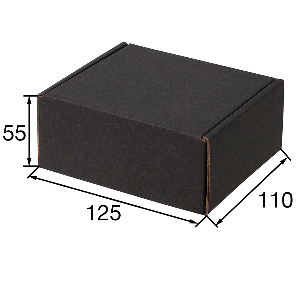 Короб КС-507 МГФ, чёрный, 125*110*55 мм Короб КС-507 МГФ, чёрный, 125*110*55 мм