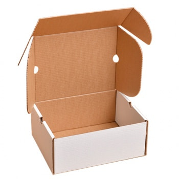 Беленая коробка для обуви №77, 300*240*130 мм Беленая коробка для обуви №77, 300*240*130 мм