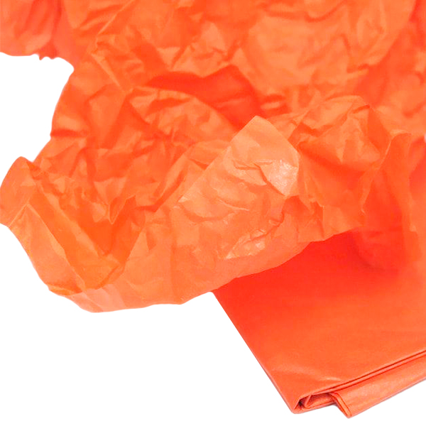 Бумага тишью упаковочная, оранжевая, 50*66 см, 20 г/м², 10 листов Бумага тишью упаковочная, оранжевая, 50*66 см, 20 г/м², 10 листов