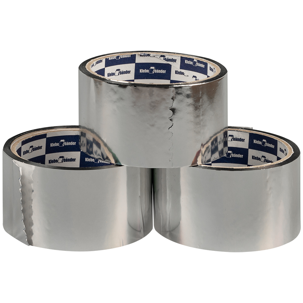 Металлизированная клейкая лента Klebebander, 50мм*25м Металлизированная клейкая лента Klebebander, 50мм*25м