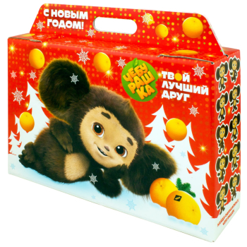 Коробка для конфет «Чебурашка», 2 кг, 310*85*203 мм