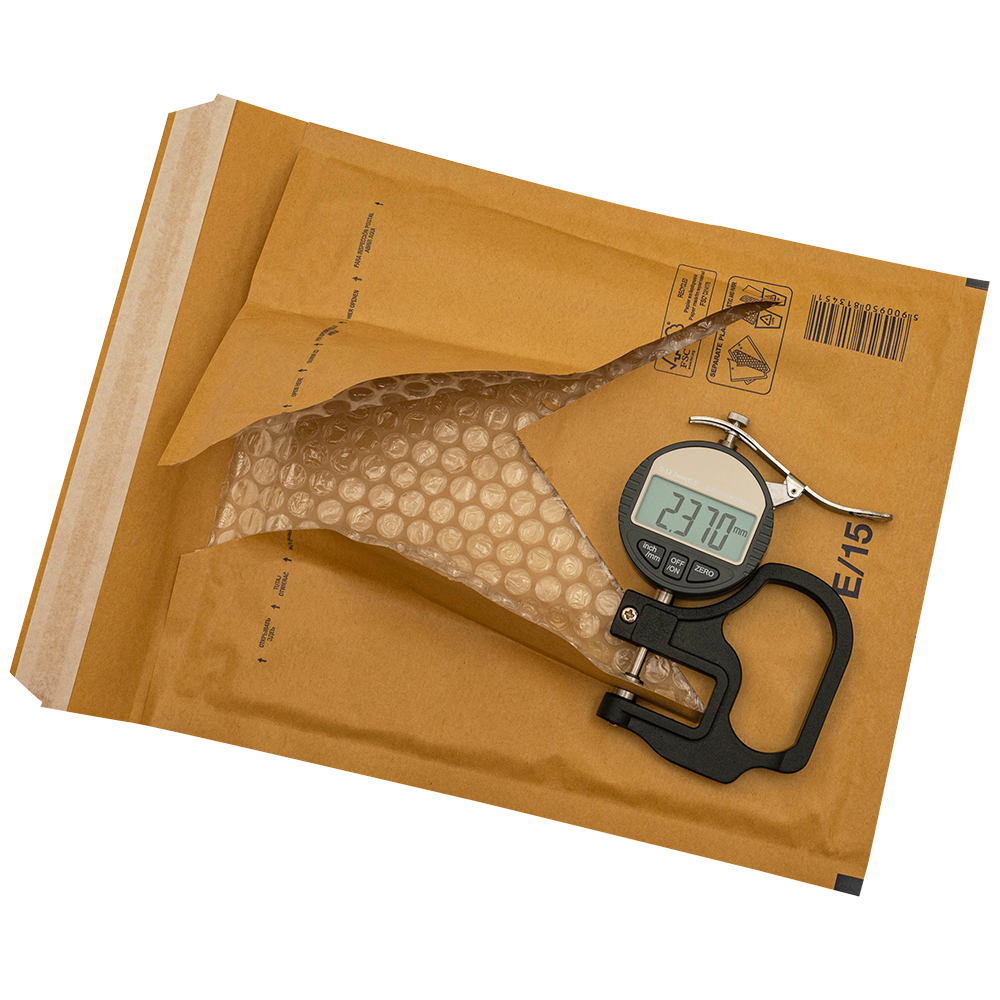 Бурый крафт пакет с прослойкой, 24*27 см, E-15-G (E/2) Бурый крафт пакет с прослойкой, 24*27 см, E-15-G (E/2)