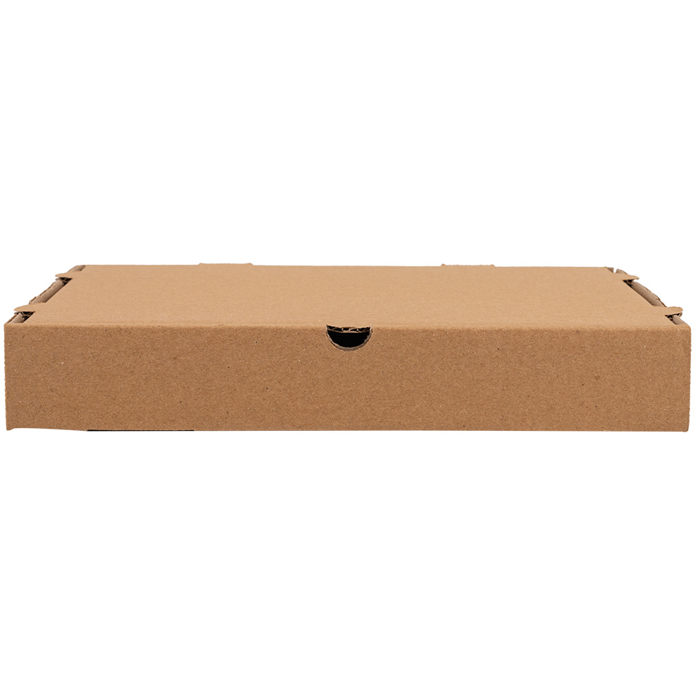 Коробка для пиццы, бурая, 280*280*40 мм Коробка для пиццы, бурая, 280*280*40 мм