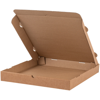 Коробка для пиццы, бурая, 330*330*40 мм Коробка для пиццы, бурая, 330*330*40 мм