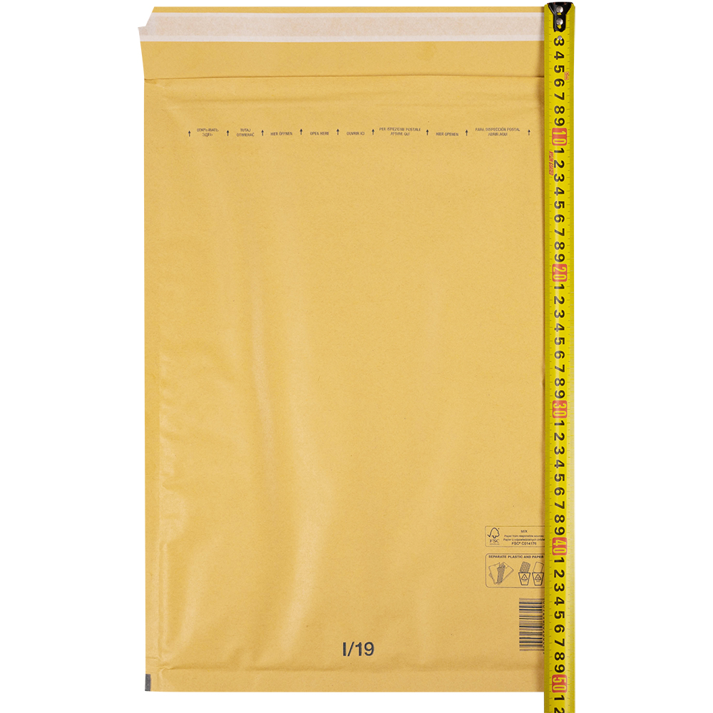 Бурый крафт пакет с прослойкой, 32*45 см, I-19-G (J/6) Бурый крафт пакет с прослойкой, 32*45 см, I-19-G (J/6)