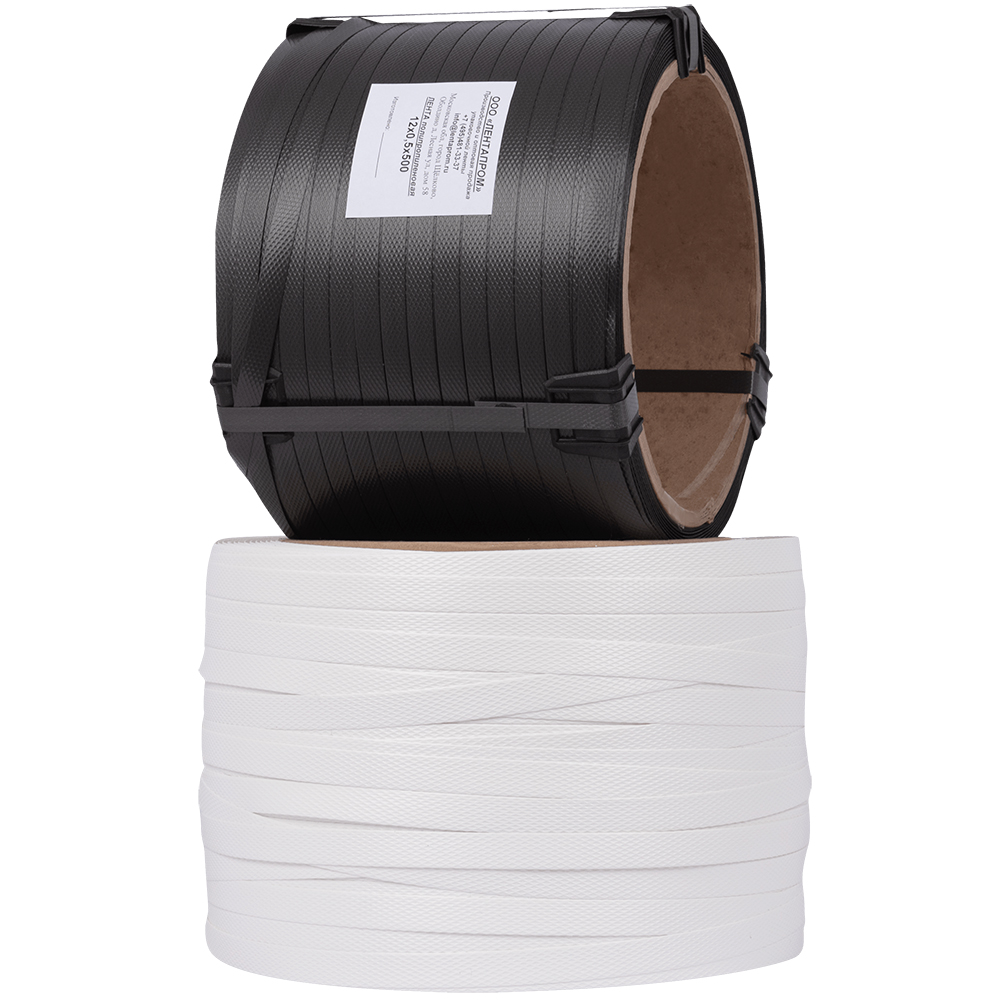 Стреппинг лента полипропиленовая (ПП), 12мм*0.5мм*500м, серая Стреппинг лента полипропиленовая (ПП), 12мм*0.5мм*500м, серая