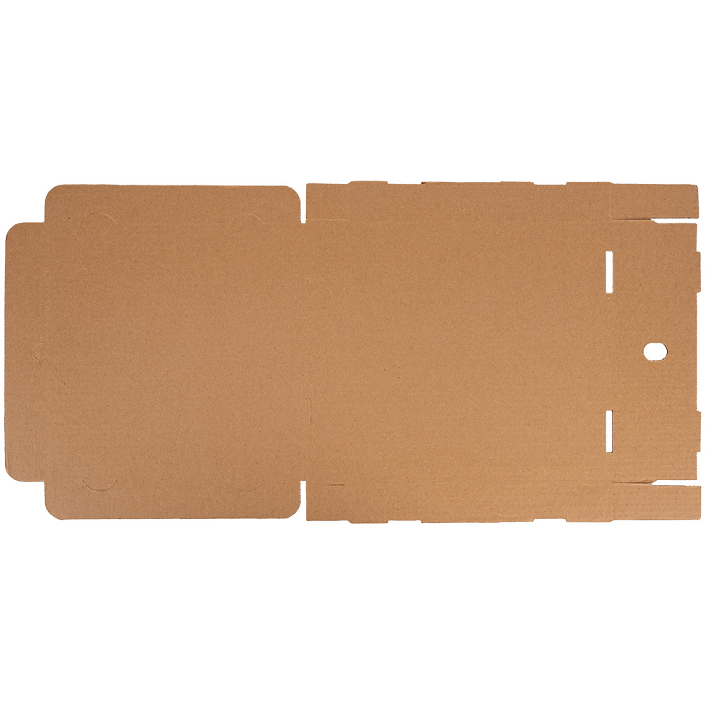 Коробка для пиццы, бурая, 280*280*40 мм Коробка для пиццы, бурая, 280*280*40 мм