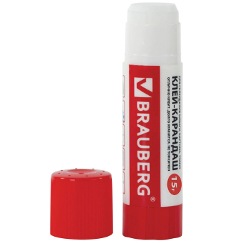 Клей-карандаш BRAUBERG, 15 г Клей-карандаш BRAUBERG, 15 г