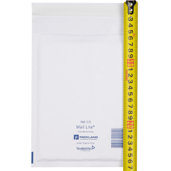 Белый крафт пакет с прослойкой, 17*22 см, C-13 (С/0)