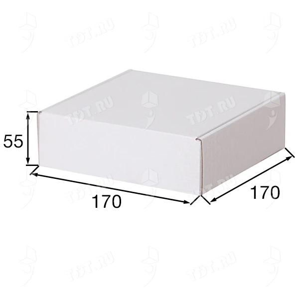 Короб КС-425 МГФ, белый, 170*170*55 мм