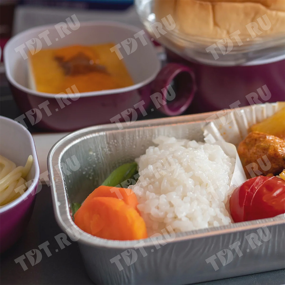 Алюминиевые касалетки прямоугольные, лак, 380 мл, 125 шт.