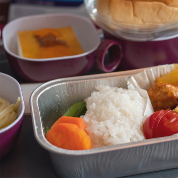 Алюминиевые касалетки прямоугольные, лак, 380 мл, 125 шт.