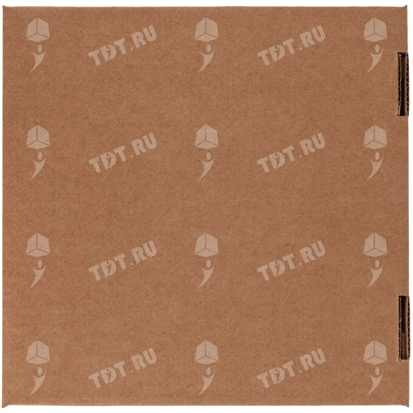 Коробка для пиццы, бурая, 250*250*40 мм