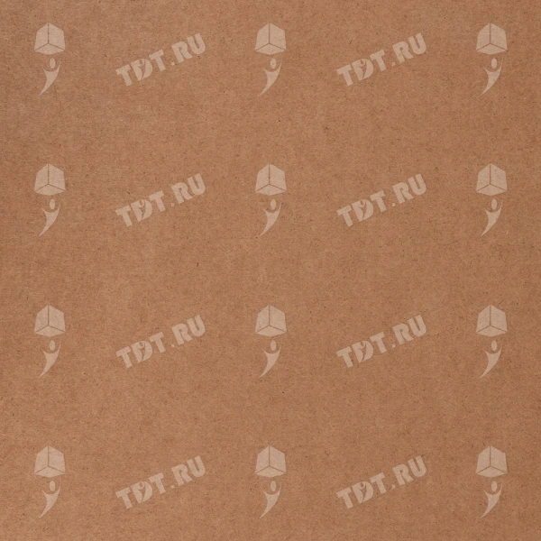 Коробка для пиццы, бурая, 250*250*40 мм
