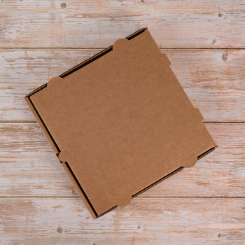 Коробка для пиццы, бурая, 250*250*40 мм Коробка для пиццы, бурая, 250*250*40 мм