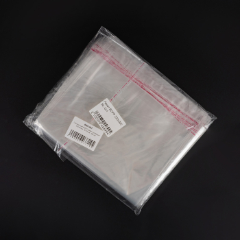 Прозрачный БОПП пакет с клеевым клапаном, 36*23 см, 100 шт.