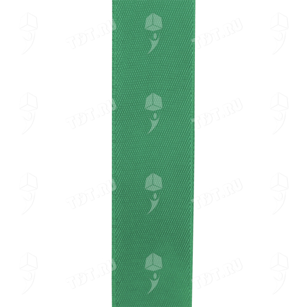 Атласная лента, зеленая, 25мм*25м