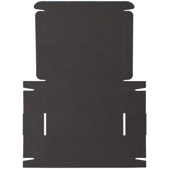 Короб КС-535 МГФ, чёрный, 210*185*25 мм