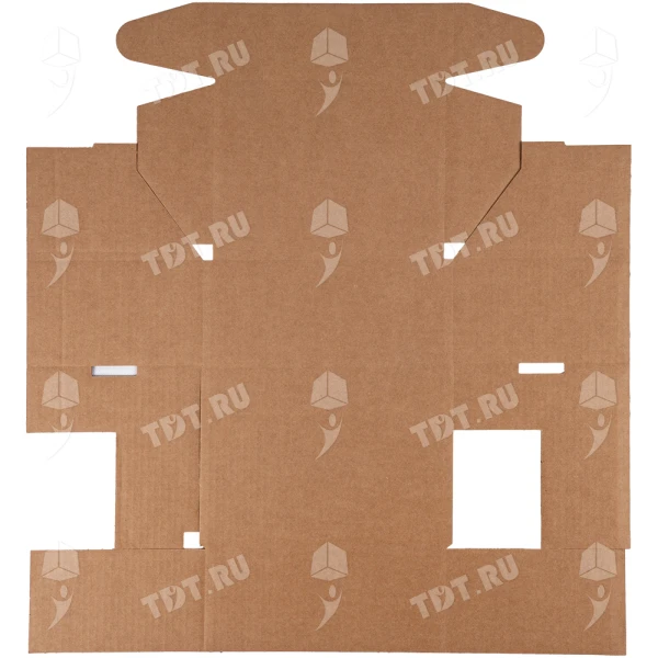 Почтовый короб тип «Д», 220*165*100 мм, T23, 100% целлюлоза