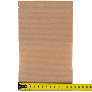 Крафт дой-пак с zip lock, прямоугольное окно 14 см, 13.5*7*22.5 см, 50 шт. Крафт дой-пак с zip lock, прямоугольное окно 14 см, 13.5*7*22.5 см, 50 шт.