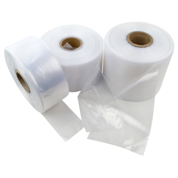 Рукав ПВД прозрачный, 7 см, 80 мкм, 485 м, 5 кг