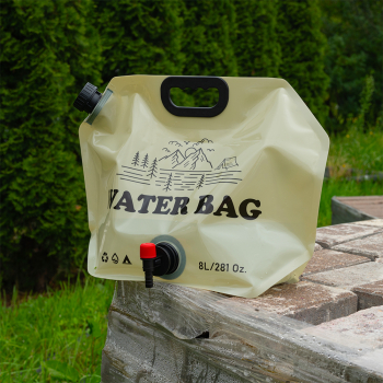 Складная сумка для хранения воды, с краном, 420*75*310 мм, 8 л Складная сумка для хранения воды, с краном, 420*75*310 мм, 8 л
