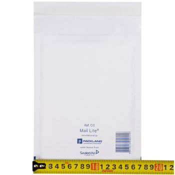 Белый крафт пакет с прослойкой, 17*22 см, C-13 (С/0)