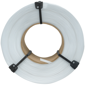 Стреппинг лента полипропиленовая (ПП), 12мм*0.6мм*3000м, белая