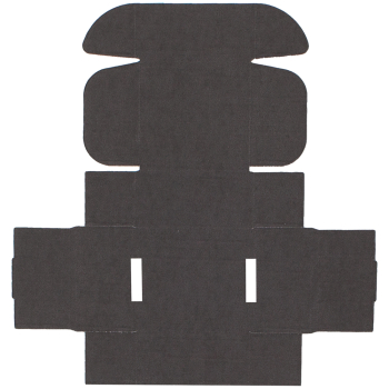 Короб КС-502 МГФ, чёрный, 50*50*25 мм