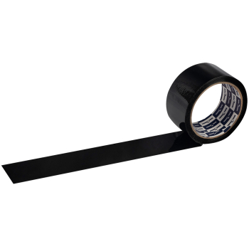 Клейкая лента черная Klebebander, 50мм*57м*40мкм